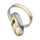 Linden Trauringe / Eheringe Tessin mit Diamant 0.005 ct. - 1542/1543